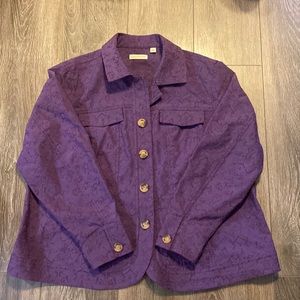 Coldwater Creek Button Up Blazer